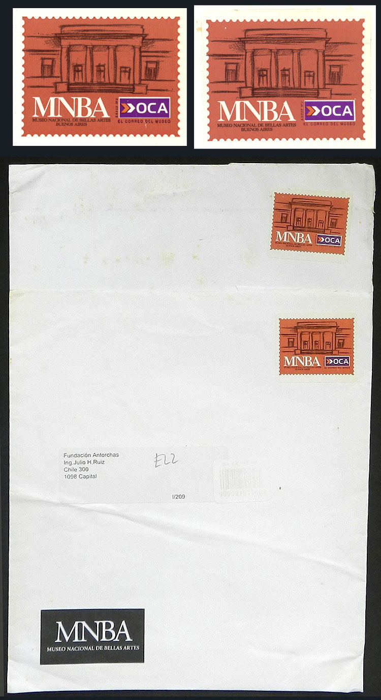 Lot 1359 - Argentina private posts -  Guillermo Jalil - Philatino Auction # 2318 ARGENTINA: very attractive auction