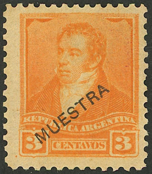 Lot 184 - Argentina general issues -  Guillermo Jalil - Philatino Auction # 2318 ARGENTINA: very attractive auction