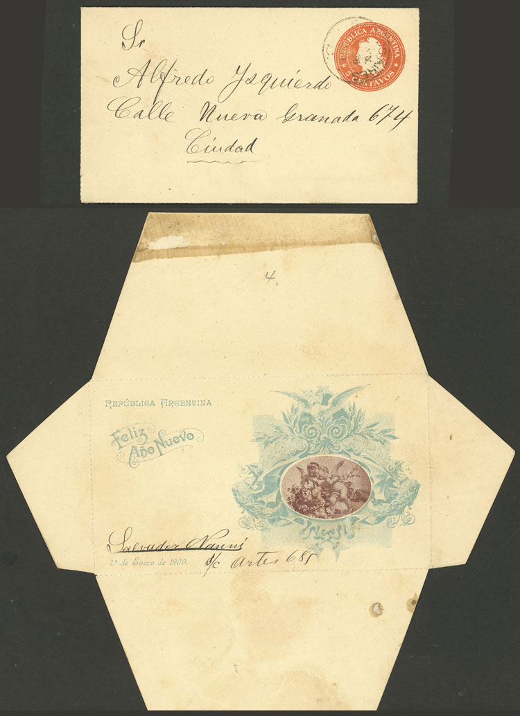 Lot 1199 - Argentina Postal stationery - Guillermo Jalil - Philatino Auction # 2318 ARGENTINA: very attractive auction Lot 1199 - Argentina Postal stationery - Guillermo Jalil - Philatino Auction # 2318 ARGENTINA: very attractive auction
