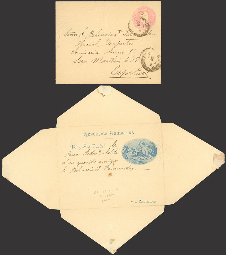 Lot 1190 - Argentina Postal stationery - Guillermo Jalil - Philatino Auction # 2318 ARGENTINA: very attractive auction Lot 1190 - Argentina Postal stationery - Guillermo Jalil - Philatino Auction # 2318 ARGENTINA: very attractive auction