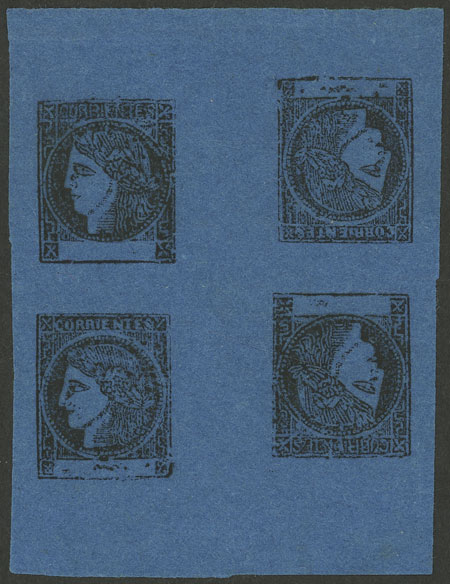 Lot 20 - Argentina corrientes - Guillermo Jalil - Philatino Auction # 2318 ARGENTINA: very attractive auction Lot 20 - Argentina corrientes - Guillermo Jalil - Philatino Auction # 2318 ARGENTINA: very attractive auction