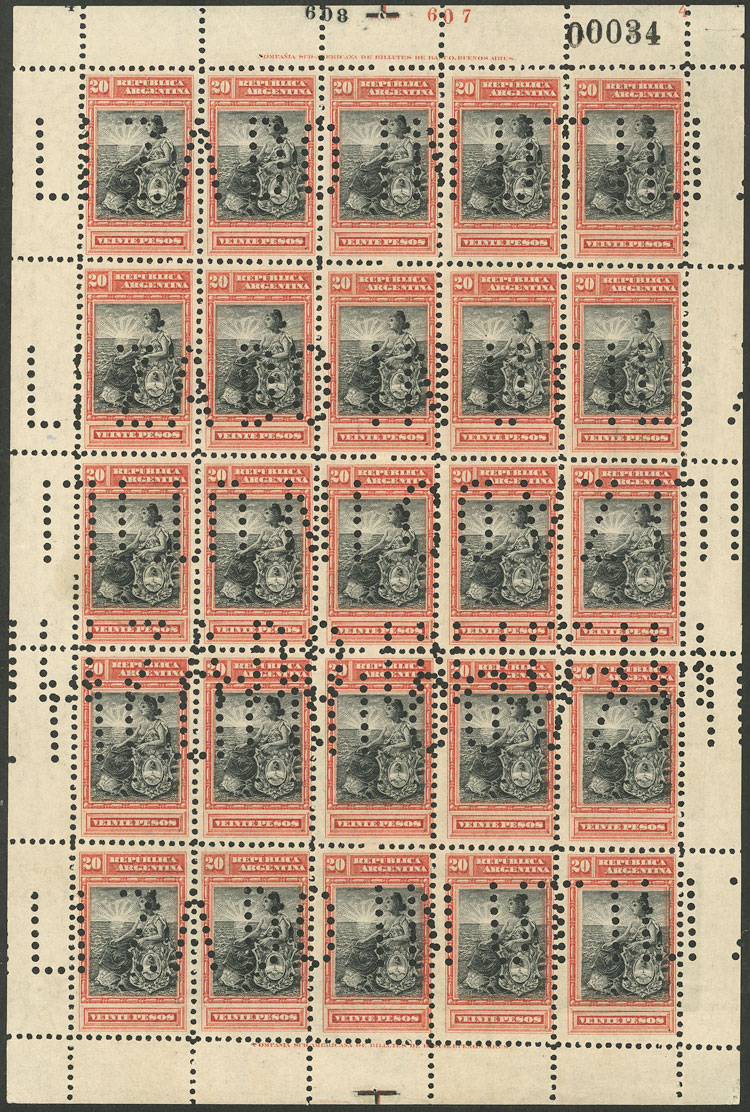 Lot 248 - Argentina general issues - Guillermo Jalil - Philatino Auction # 2318 ARGENTINA: very attractive auction Lot 248 - Argentina general issues - Guillermo Jalil - Philatino Auction # 2318 ARGENTINA: very attractive auction