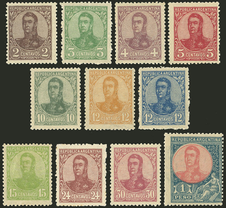 Lot 263 - Argentina general issues - Guillermo Jalil - Philatino Auction # 2318 ARGENTINA: very attractive auction Lot 263 - Argentina general issues - Guillermo Jalil - Philatino Auction # 2318 ARGENTINA: very attractive auction