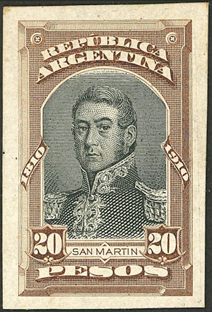 Lot 274 - Argentina general issues - Guillermo Jalil - Philatino Auction # 2318 ARGENTINA: very attractive auction Lot 274 - Argentina general issues - Guillermo Jalil - Philatino Auction # 2318 ARGENTINA: very attractive auction