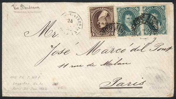 Lot 115 - Argentina general issues - Guillermo Jalil - Philatino Auction # 2318 ARGENTINA: very attractive auction Lot 115 - Argentina general issues - Guillermo Jalil - Philatino Auction # 2318 ARGENTINA: very attractive auction