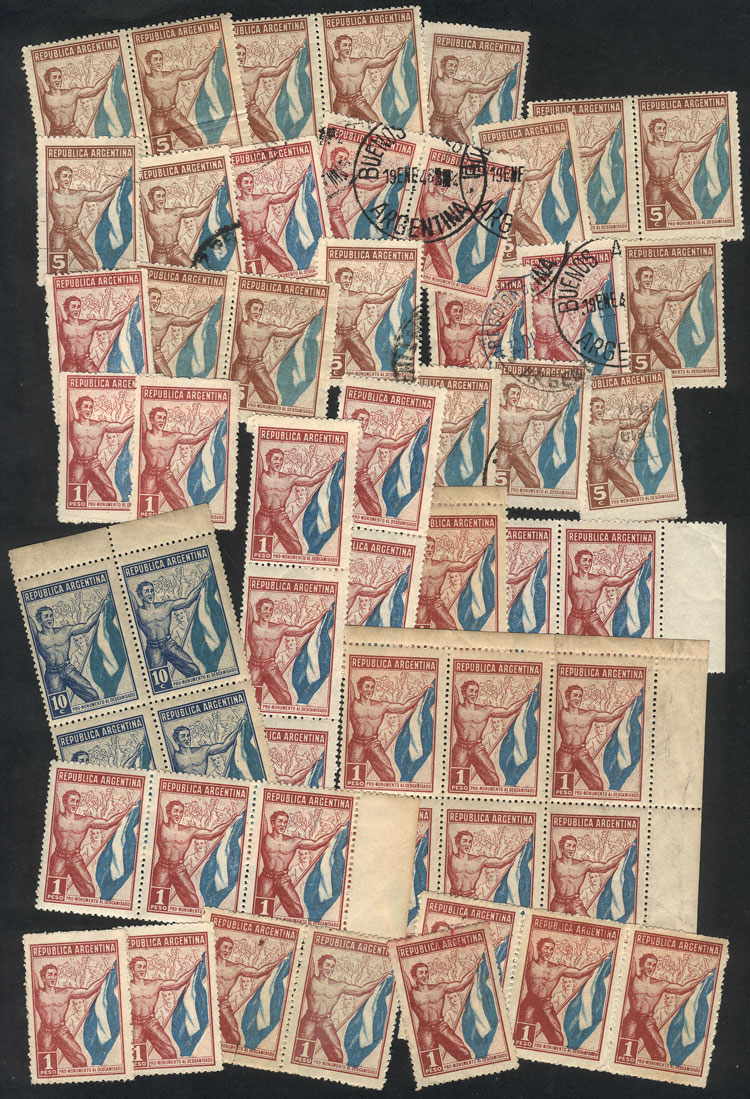 Lot 1370 - Argentina cinderellas -  Guillermo Jalil - Philatino Auction # 2318 ARGENTINA: very attractive auction