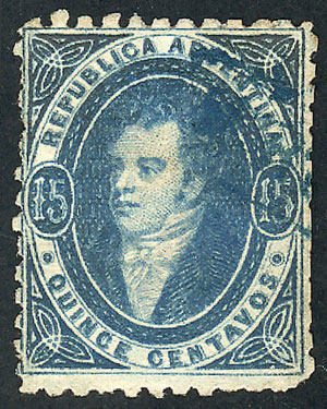 Lot 76 - Argentina rivadavias -  Guillermo Jalil - Philatino Auction # 2318 ARGENTINA: very attractive auction