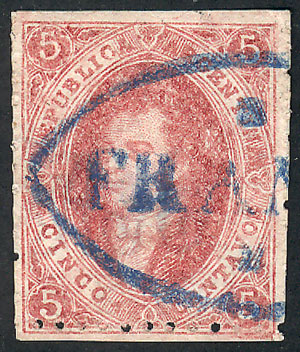 Lot 79 - Argentina rivadavias -  Guillermo Jalil - Philatino Auction # 2318 ARGENTINA: very attractive auction