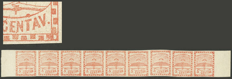 Lot 44 - Argentina confederation - Guillermo Jalil - Philatino Auction # 2319 ARGENTINA: Sale with thousands of lots, including important and rare material, very low starts! Lot 44 - Argentina confederation - Guillermo Jalil - Philatino Auction # 2319 ARGENTINA: Sale with thousands of lots, including important and rare material, very low starts!