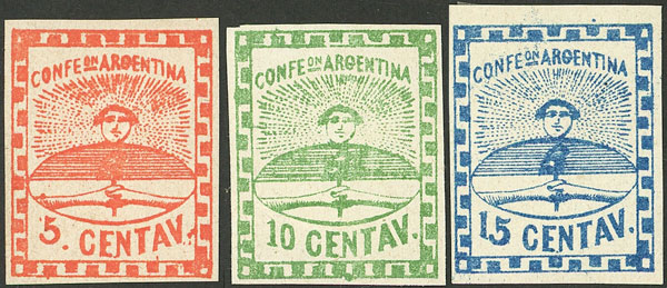 Lot 38 - Argentina confederation - Guillermo Jalil - Philatino Auction # 2319 ARGENTINA: Sale with thousands of lots, including important and rare material, very low starts! Lot 38 - Argentina confederation - Guillermo Jalil - Philatino Auction # 2319 ARGENTINA: Sale with thousands of lots, including important and rare material, very low starts!