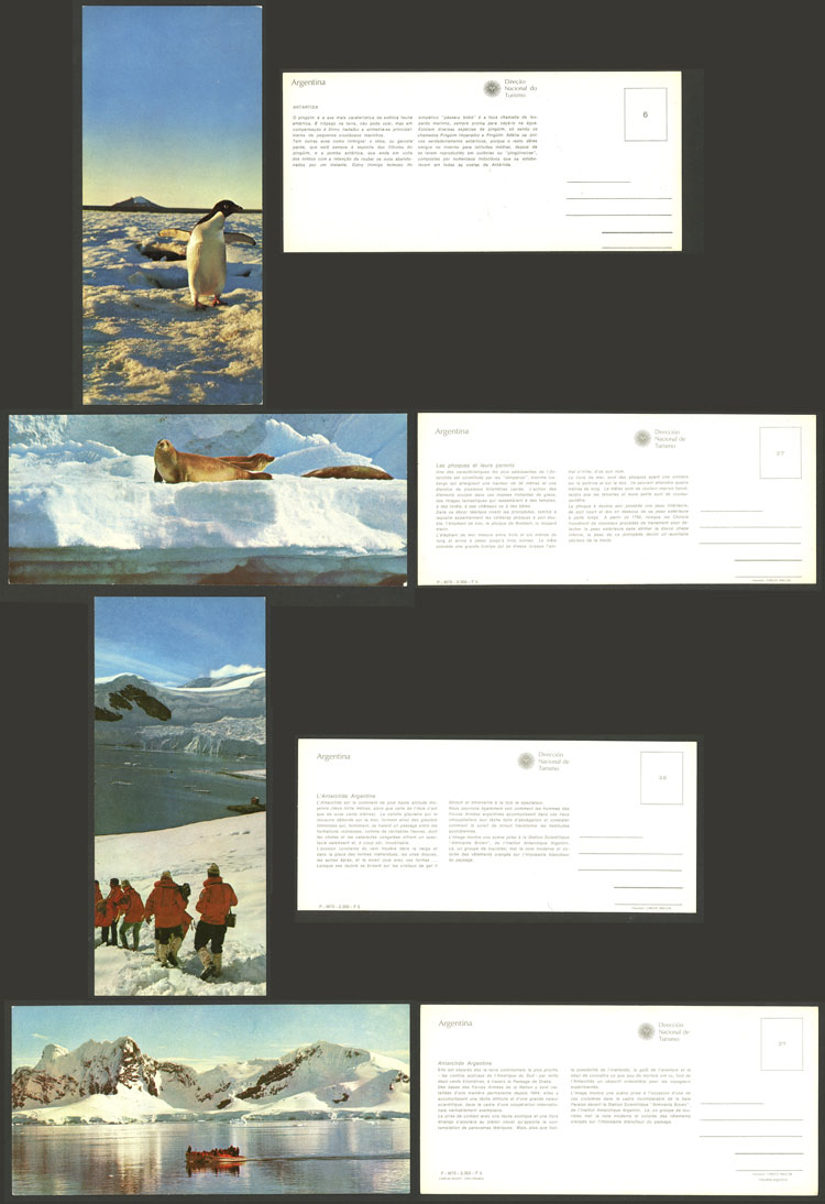 Lot 12 - argentine antarctica postcards - Guillermo Jalil - Philatino Auction # 2319 ARGENTINA: Sale with thousands of lots, including important and rare material, very low starts! Lot 12 - argentine antarctica postcards - Guillermo Jalil - Philatino Auction # 2319 ARGENTINA: Sale with thousands of lots, including important and rare material, very low starts!