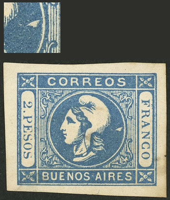 Lot 18 - Argentina cabecitas - Guillermo Jalil - Philatino Auction # 2319 ARGENTINA: Sale with thousands of lots, including important and rare material, very low starts! Lot 18 - Argentina cabecitas - Guillermo Jalil - Philatino Auction # 2319 ARGENTINA: Sale with thousands of lots, including important and rare material, very low starts!