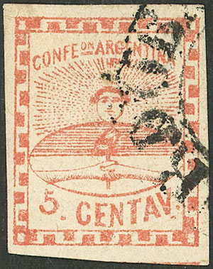 Lot 47 - Argentina confederation - Guillermo Jalil - Philatino Auction # 2319 ARGENTINA: Sale with thousands of lots, including important and rare material, very low starts! Lot 47 - Argentina confederation - Guillermo Jalil - Philatino Auction # 2319 ARGENTINA: Sale with thousands of lots, including important and rare material, very low starts!