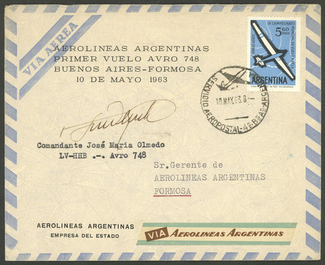 Lot 224 - Argentina POSTAL HISTORY - AIRMAIL - Guillermo Jalil - Philatino Auction # 2320 ARGENTINA: Special late May auction Lot 224 - Argentina POSTAL HISTORY - AIRMAIL - Guillermo Jalil - Philatino Auction # 2320 ARGENTINA: Special late May auction