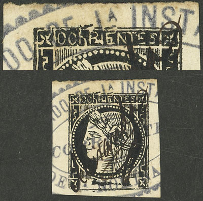 Lot 25 - Argentina corrientes -  Guillermo Jalil - Philatino Auction # 2320 ARGENTINA: Special late May auction