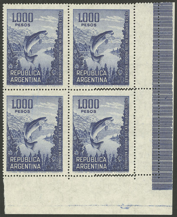 Lot 169 - Argentina general issues -  Guillermo Jalil - Philatino Auction # 2321 ARGENTINA: Selection of VARIETIES!!