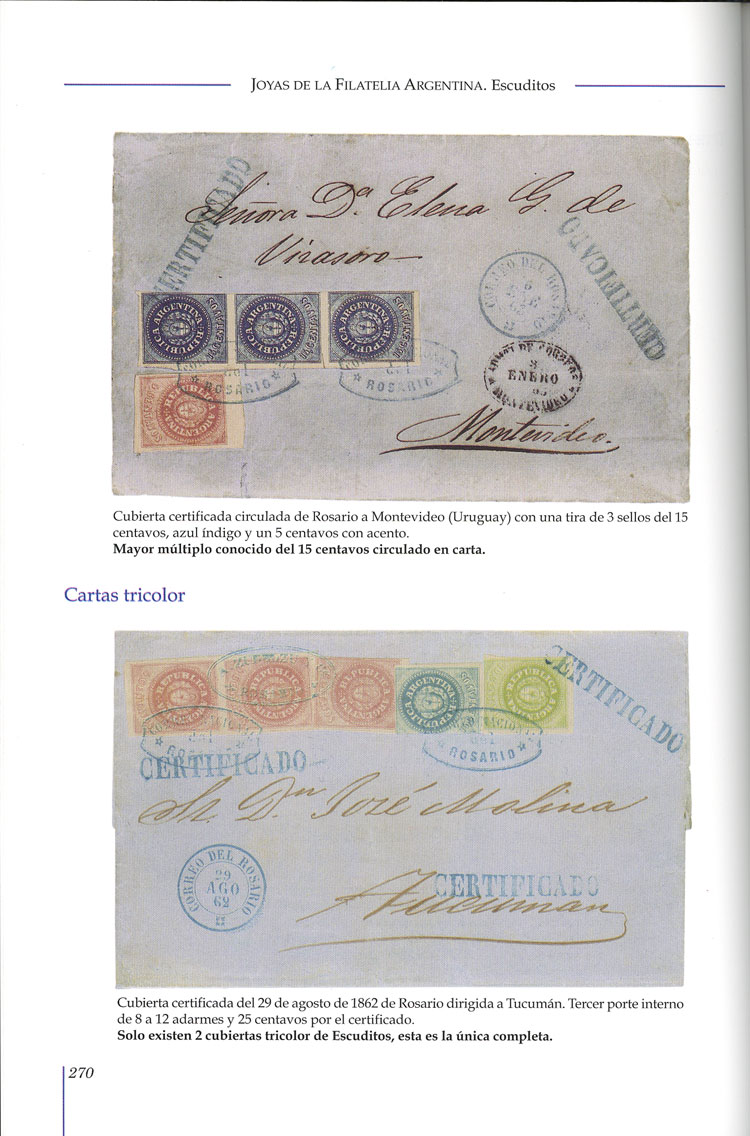 Lot 2 - Argentina books -  Guillermo Jalil - Philatino Auction # 2321 ARGENTINA: Selection of VARIETIES!!
