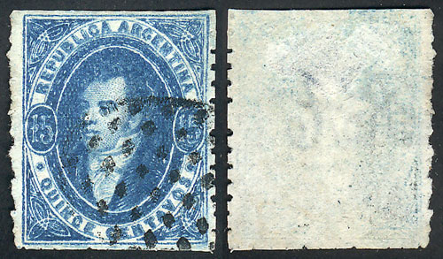 Lot 101 - Argentina rivadavias -  Guillermo Jalil - Philatino Auction # 2322 ARGENTINA: Special June auction