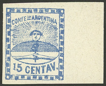 Lot 13 - Argentina confederation - Guillermo Jalil - Philatino Auction # 2323 ARGENTINA: very attractive auction Lot 13 - Argentina confederation - Guillermo Jalil - Philatino Auction # 2323 ARGENTINA: very attractive auction