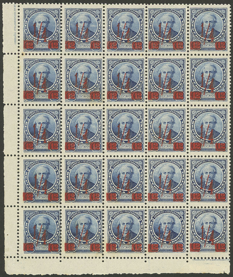 Lot 72 - Argentina general issues -  Guillermo Jalil - Philatino Auction # 2323 ARGENTINA: very attractive auction