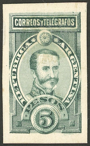 Lot 65 - Argentina general issues -  Guillermo Jalil - Philatino Auction # 2323 ARGENTINA: very attractive auction