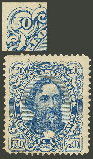 Lot 60 - Argentina general issues -  Guillermo Jalil - Philatino Auction # 2323 ARGENTINA: very attractive auction