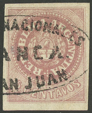 Lot 55 - Argentina escuditos -  Guillermo Jalil - Philatino Auction # 2324 ARGENTINA: 