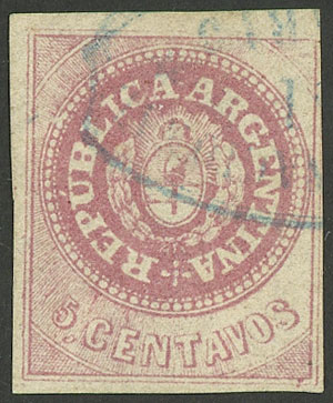 Lot 49 - Argentina escuditos -  Guillermo Jalil - Philatino Auction # 2324 ARGENTINA: 