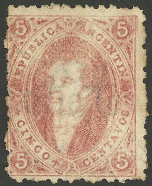 Lot 83 - Argentina rivadavias - Guillermo Jalil - Philatino Auction # 2324 ARGENTINA: Lot 83 - Argentina rivadavias - Guillermo Jalil - Philatino Auction # 2324 ARGENTINA: