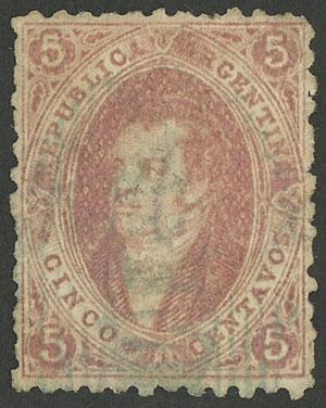 Lot 87 - Argentina rivadavias - Guillermo Jalil - Philatino Auction # 2324 ARGENTINA: Lot 87 - Argentina rivadavias - Guillermo Jalil - Philatino Auction # 2324 ARGENTINA: