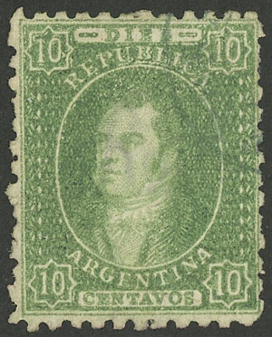 Lot 105 - Argentina rivadavias - Guillermo Jalil - Philatino Auction # 2324 ARGENTINA: Lot 105 - Argentina rivadavias - Guillermo Jalil - Philatino Auction # 2324 ARGENTINA: