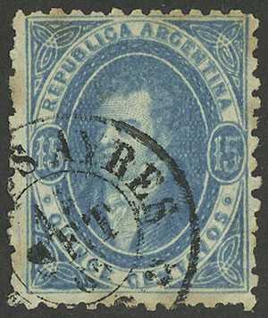 Lot 109 - Argentina rivadavias - Guillermo Jalil - Philatino Auction # 2324 ARGENTINA: Lot 109 - Argentina rivadavias - Guillermo Jalil - Philatino Auction # 2324 ARGENTINA: