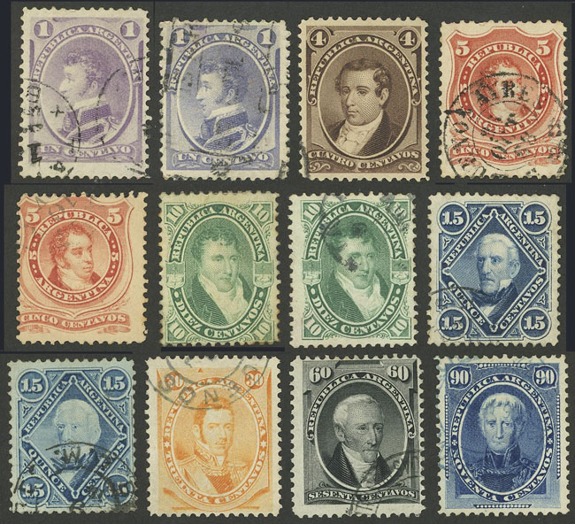 Lot 149 - Argentina general issues - Guillermo Jalil - Philatino Auction # 2324 ARGENTINA: Lot 149 - Argentina general issues - Guillermo Jalil - Philatino Auction # 2324 ARGENTINA: