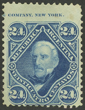Lot 200 - Argentina general issues -  Guillermo Jalil - Philatino Auction # 2324 ARGENTINA: 