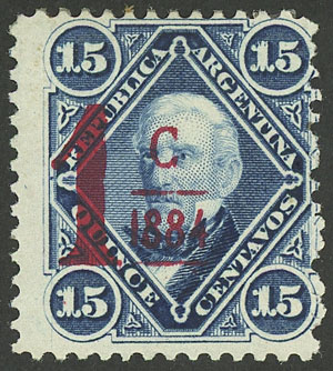 Lot 225 - Argentina general issues - Guillermo Jalil - Philatino Auction # 2324 ARGENTINA: Lot 225 - Argentina general issues - Guillermo Jalil - Philatino Auction # 2324 ARGENTINA: