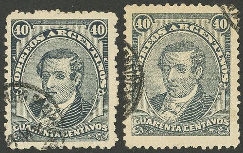 Lot 236 - Argentina general issues -  Guillermo Jalil - Philatino Auction # 2324 ARGENTINA: 