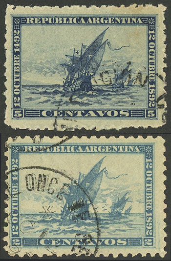 Lot 263 - Argentina general issues - Guillermo Jalil - Philatino Auction # 2324 ARGENTINA: Lot 263 - Argentina general issues - Guillermo Jalil - Philatino Auction # 2324 ARGENTINA: