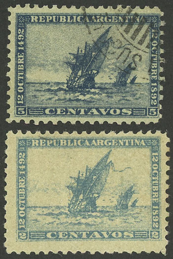 Lot 260 - Argentina general issues - Guillermo Jalil - Philatino Auction # 2324 ARGENTINA: Lot 260 - Argentina general issues - Guillermo Jalil - Philatino Auction # 2324 ARGENTINA: