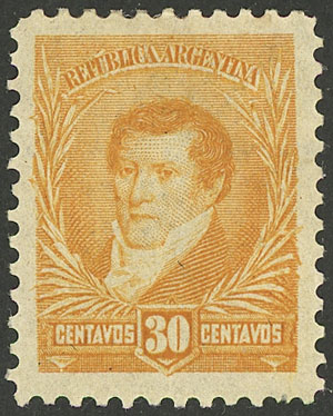 Lot 285 - Argentina general issues -  Guillermo Jalil - Philatino Auction # 2324 ARGENTINA: 