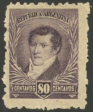 Lot 289 - Argentina general issues -  Guillermo Jalil - Philatino Auction # 2324 ARGENTINA: 