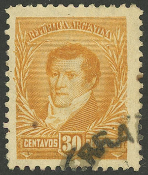 Lot 292 - Argentina general issues -  Guillermo Jalil - Philatino Auction # 2324 ARGENTINA: 