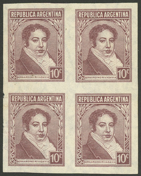 Lot 479 - Argentina general issues - Guillermo Jalil - Philatino Auction # 2324 ARGENTINA: Lot 479 - Argentina general issues - Guillermo Jalil - Philatino Auction # 2324 ARGENTINA:
