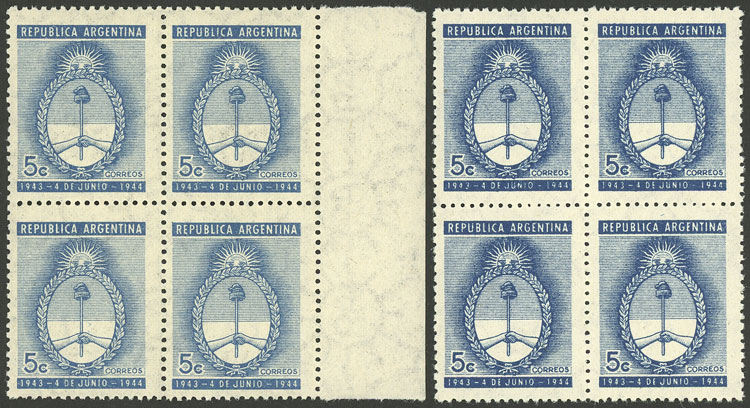 Lot 582 - Argentina general issues - Guillermo Jalil - Philatino Auction # 2324 ARGENTINA: Lot 582 - Argentina general issues - Guillermo Jalil - Philatino Auction # 2324 ARGENTINA: