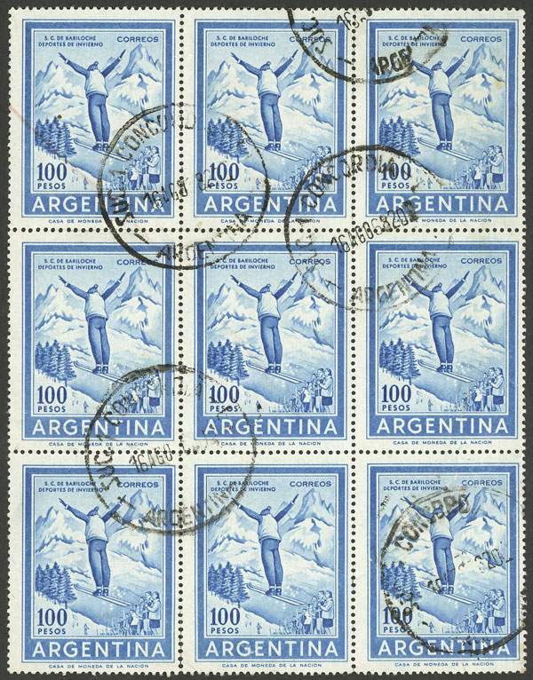 Lot 805 - Argentina general issues - Guillermo Jalil - Philatino Auction # 2324 ARGENTINA: Lot 805 - Argentina general issues - Guillermo Jalil - Philatino Auction # 2324 ARGENTINA: