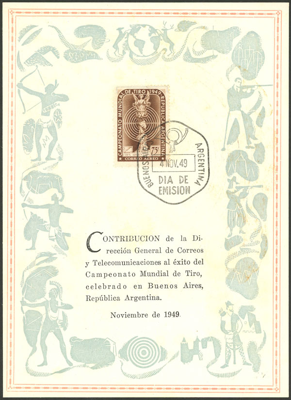 Lot 618 - Argentina general issues - Guillermo Jalil - Philatino Auction # 2324 ARGENTINA: Lot 618 - Argentina general issues - Guillermo Jalil - Philatino Auction # 2324 ARGENTINA: