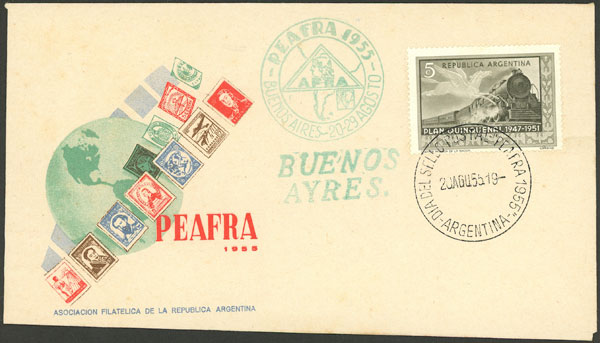 Lot 626 - Argentina general issues - Guillermo Jalil - Philatino Auction # 2324 ARGENTINA: Lot 626 - Argentina general issues - Guillermo Jalil - Philatino Auction # 2324 ARGENTINA: