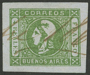 Lot 11 - Argentina cabecitas - Guillermo Jalil - Philatino Auction # 2324 ARGENTINA: Lot 11 - Argentina cabecitas - Guillermo Jalil - Philatino Auction # 2324 ARGENTINA: