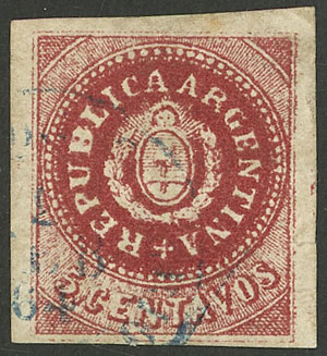 Lot 69 - Argentina escuditos -  Guillermo Jalil - Philatino Auction # 2324 ARGENTINA: 