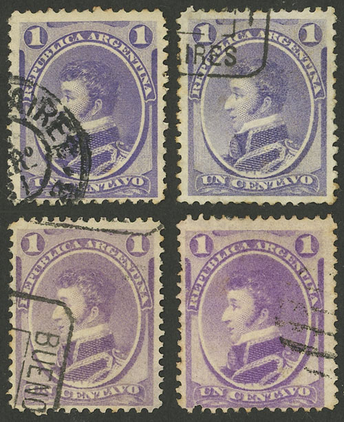 Lot 143 - Argentina general issues - Guillermo Jalil - Philatino Auction # 2324 ARGENTINA: Lot 143 - Argentina general issues - Guillermo Jalil - Philatino Auction # 2324 ARGENTINA: