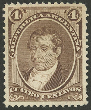 Lot 167 - Argentina general issues -  Guillermo Jalil - Philatino Auction # 2324 ARGENTINA: 